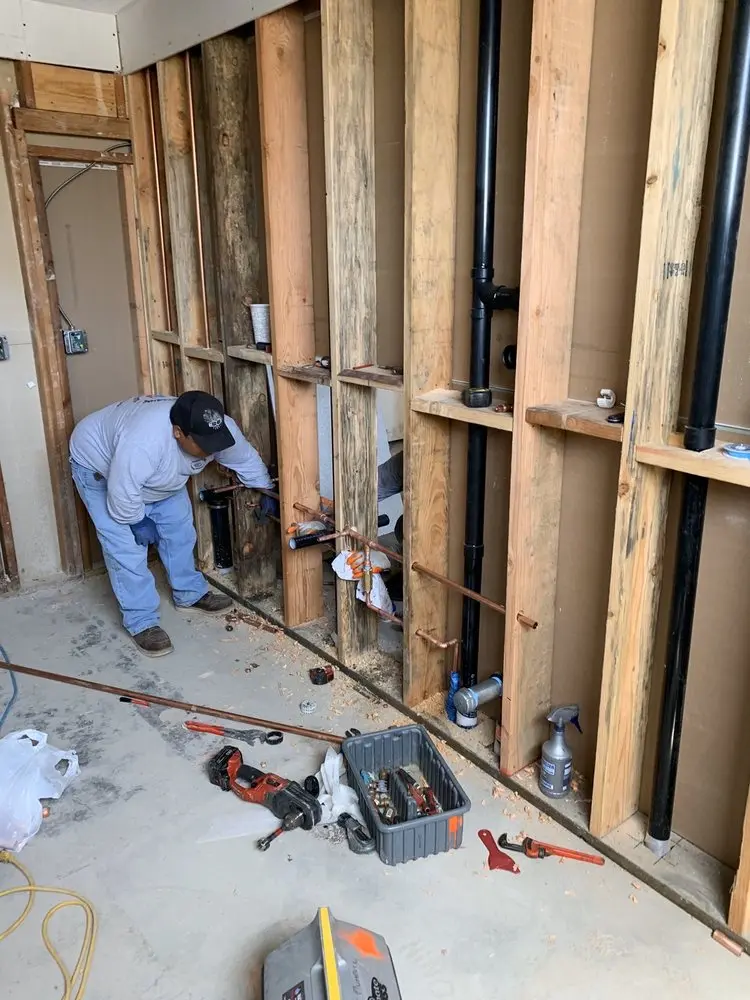 Commercial rough-in plumbing for Commercial Plumbing in Obtuse Hill